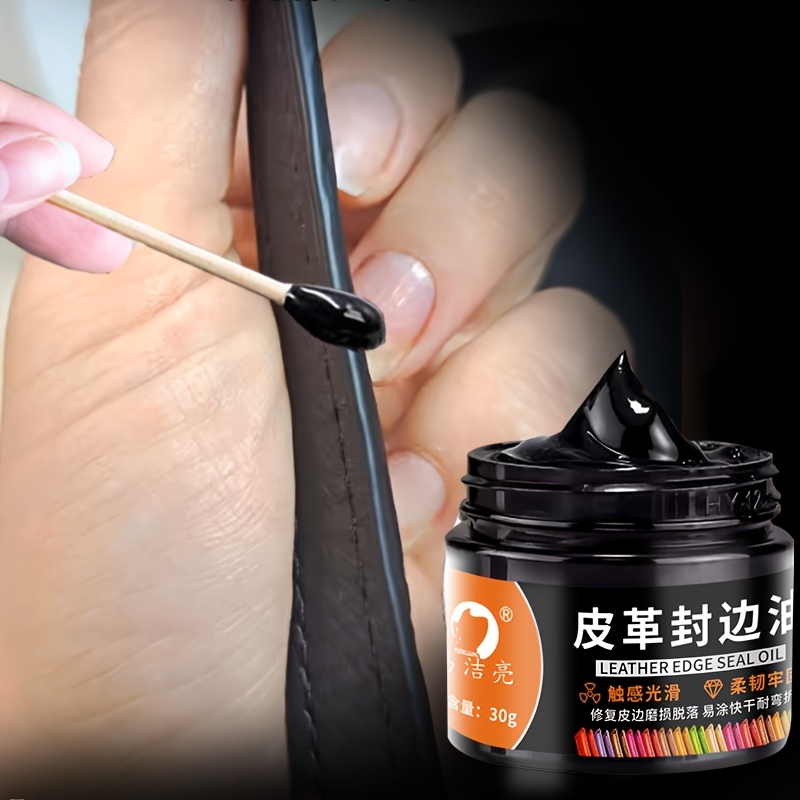 Leather Shoe Polish - 30g lederen randolieset - reparatie slijtage,