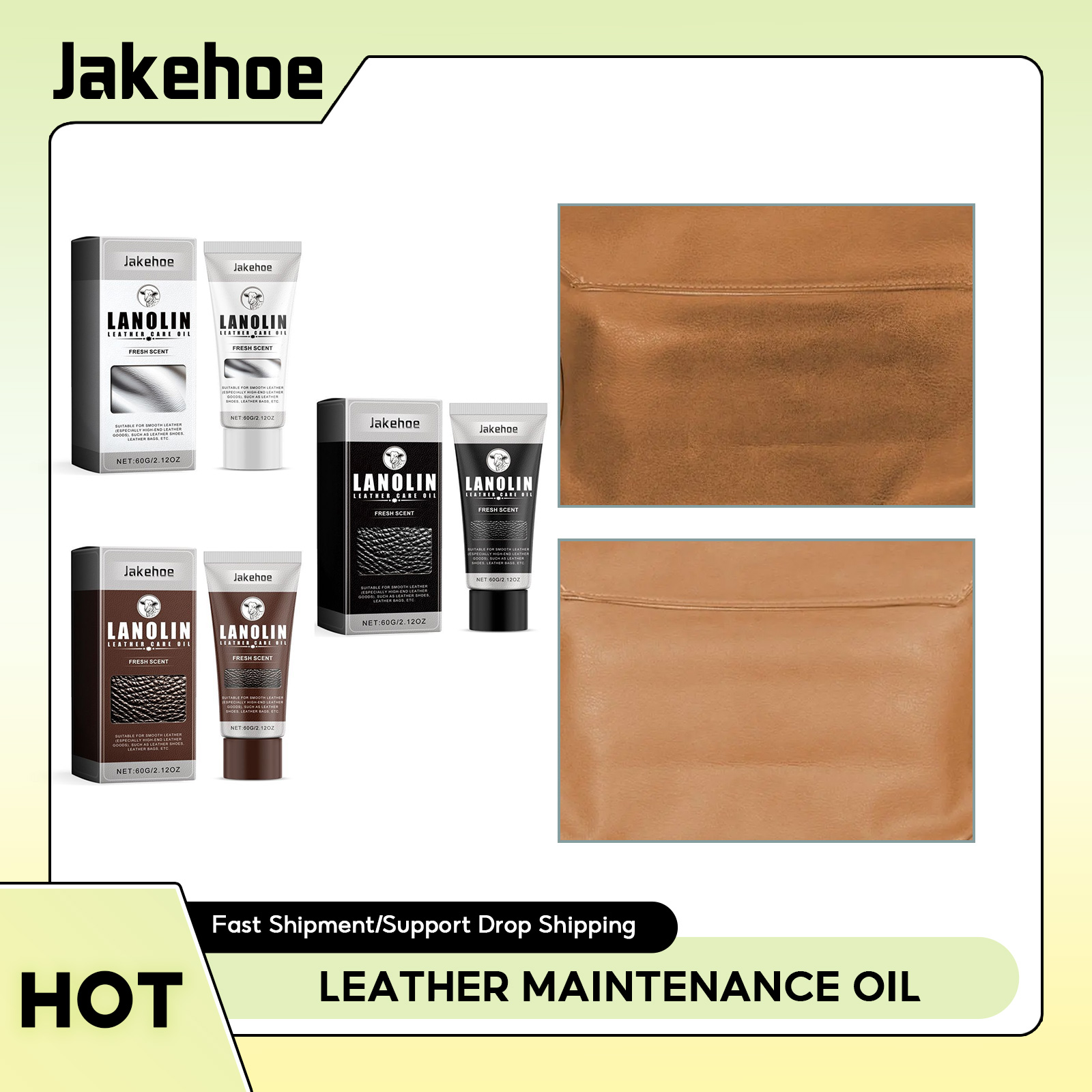 Leather Shoe Polish - Lederen Onderhoudsolie Schoenen Doek Sofa Tassen