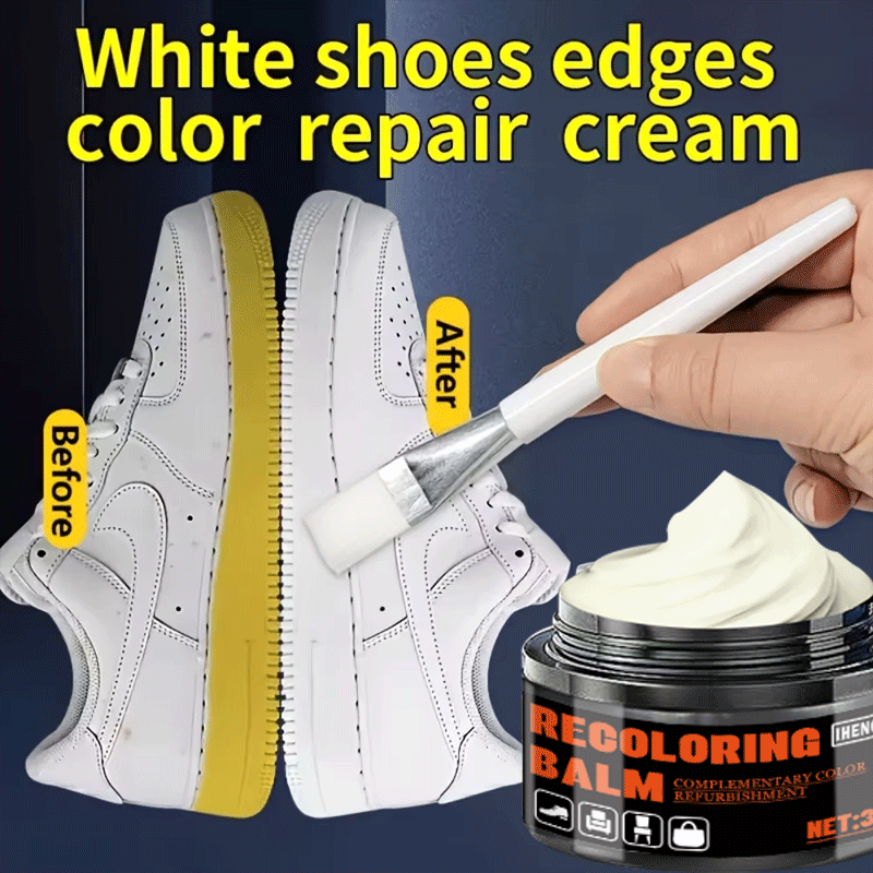 Nieuwe witte schoenrandherstel - Sneaker Care Spray recensie en prijs