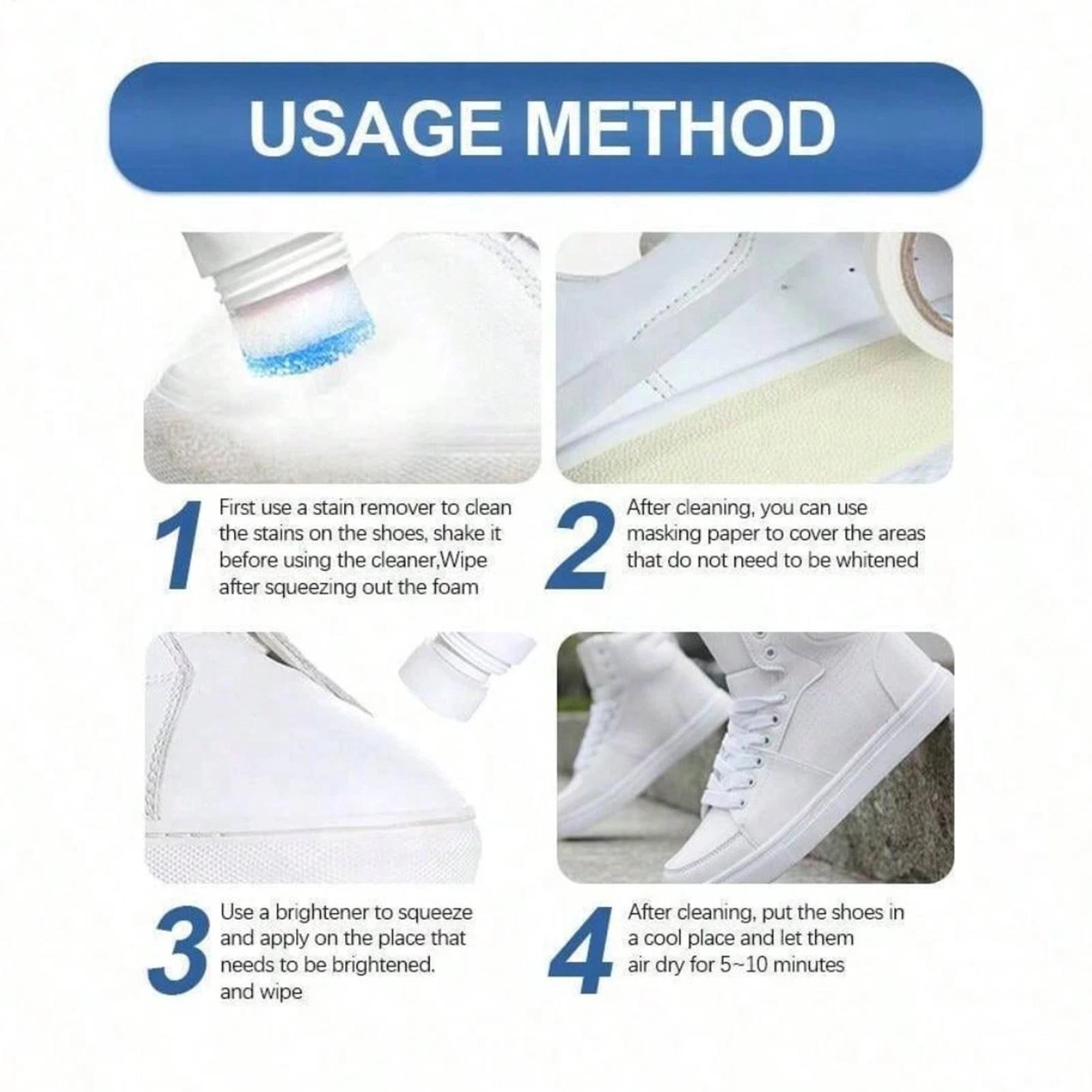 No-Wash Foam Schoenenreiniger  - Sneaker Care Spray recensie en prijs